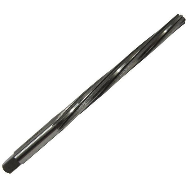 Qualtech Taper Pipe Reamer, 2364 to 516 Diameter, 18 Size, 218 Overall Length, Round Shank, Spiral Fl DWRTPRS1/8